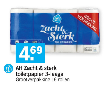 Albert Heijn Huismerk   toiletpapier folder aanbieding bij  Albert Heijn - details