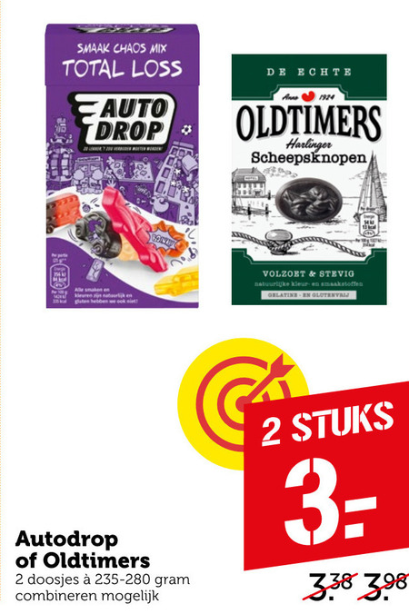 Autodrop   snoep, drop folder aanbieding bij  Coop - details