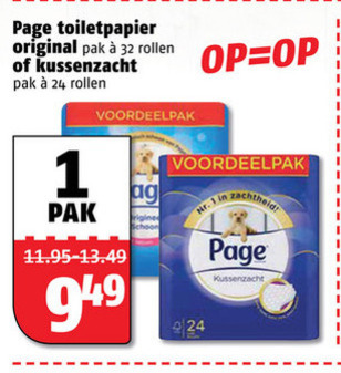 Page   toiletpapier folder aanbieding bij  Poiesz - details