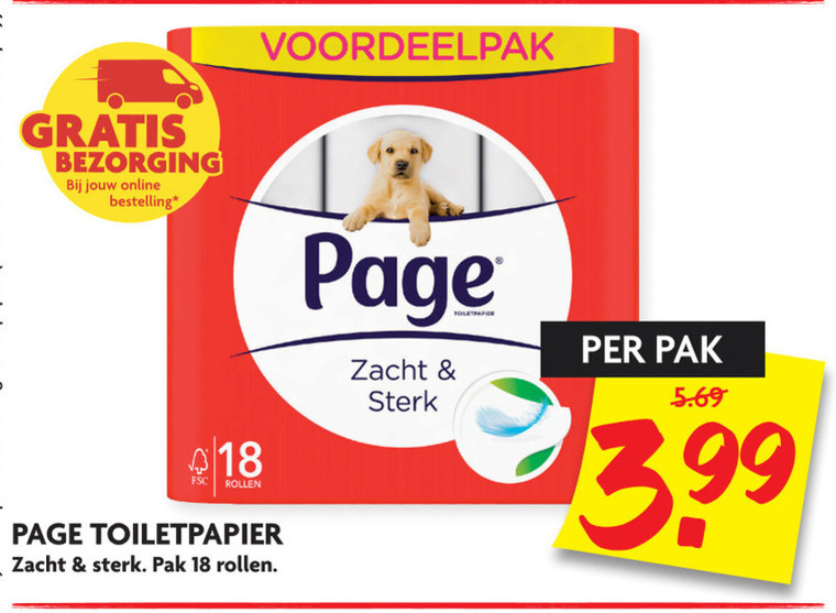 Page   toiletpapier folder aanbieding bij  Dekamarkt - details