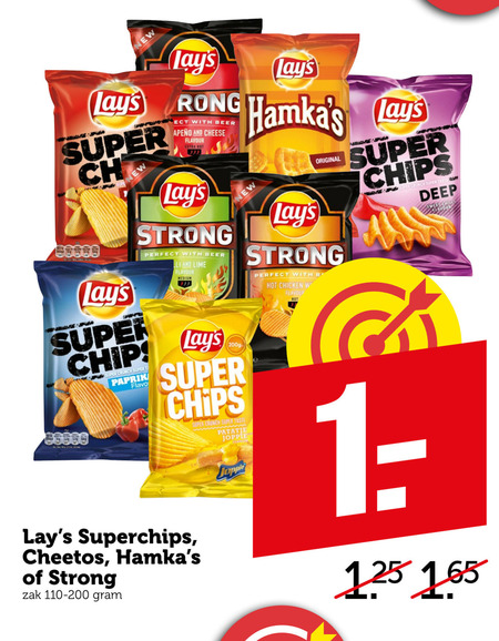 Lays   chips, zoutje folder aanbieding bij  Coop - details