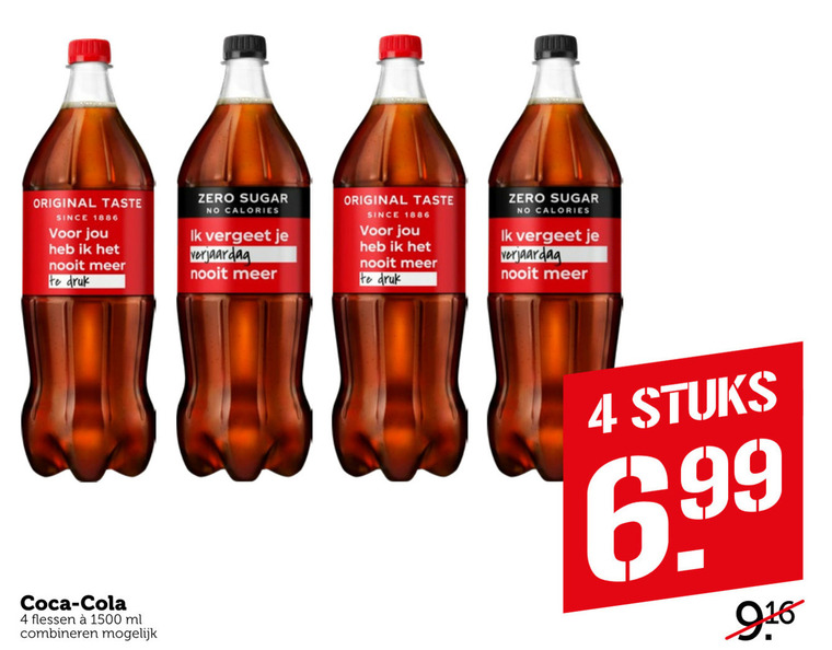 Coca-Cola   cola folder aanbieding bij  Coop - details