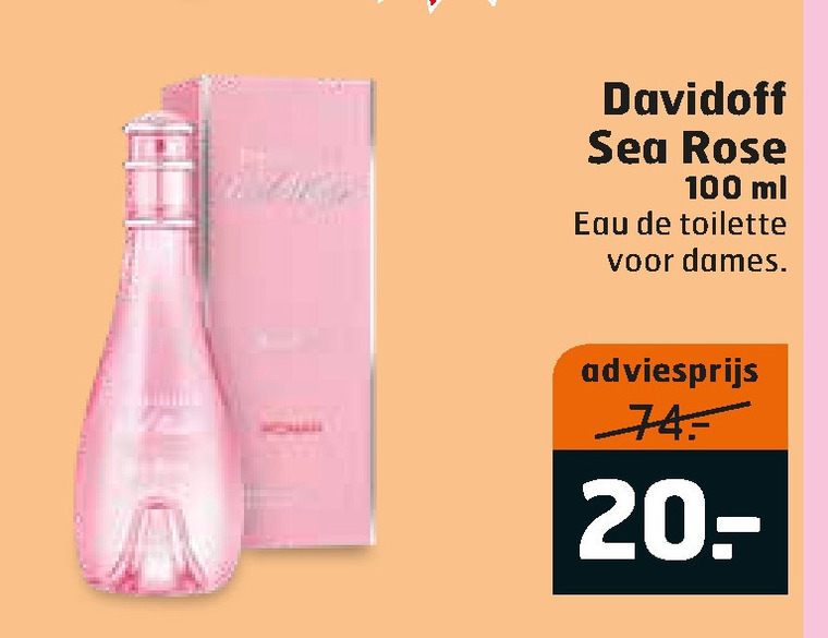 Davidoff   eau de toilette folder aanbieding bij  Trekpleister - details