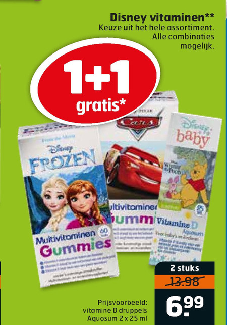 Gummies   multivitaminen folder aanbieding bij  Trekpleister - details