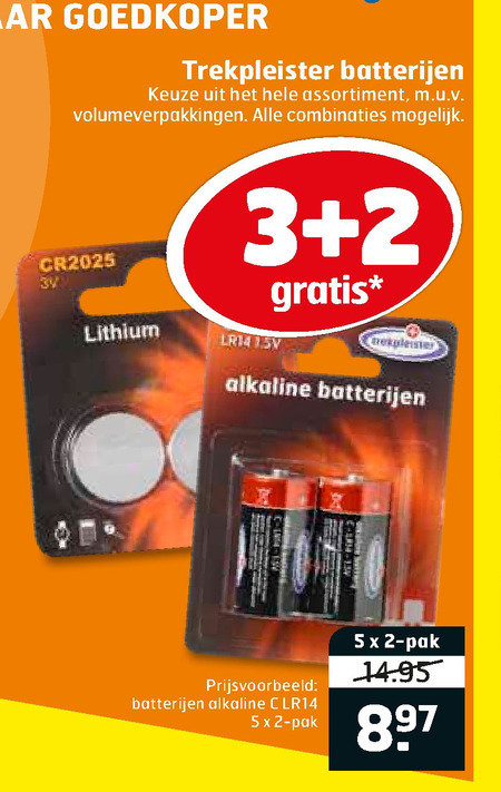 Trekpleister Huismerk   batterij folder aanbieding bij  Trekpleister - details