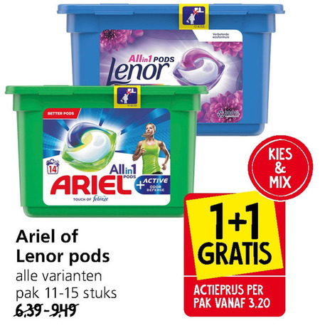 Ariel   wasmiddel folder aanbieding bij  Jan Linders - details