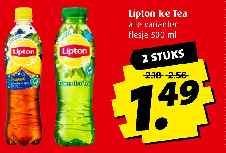 Lipton   ice tea folder aanbieding bij  Boni - details