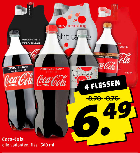 Coca-Cola   cola folder aanbieding bij  Boni - details