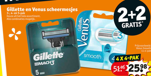 Gillette Venus   dames scheermesje, scheermesjes folder aanbieding bij  Kruidvat - details