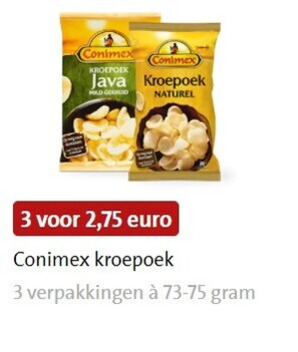 Conimex   kroepoek folder aanbieding bij  Jumbo - details