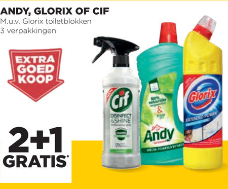 Cif   bleekmiddel, allesreiniger folder aanbieding bij  Jumbo - details