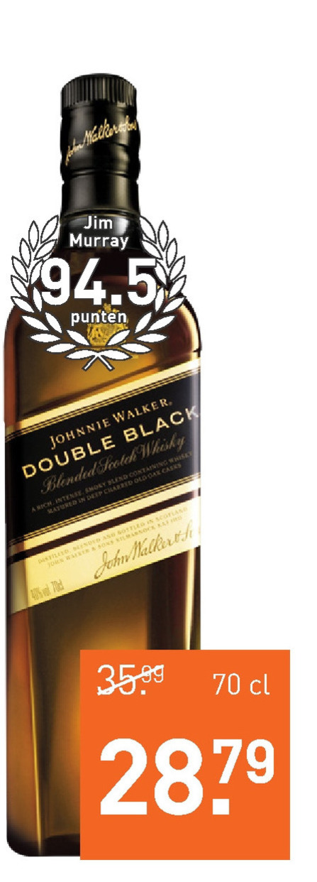 Johnnie Walker   whisky folder aanbieding bij  Gall & Gall - details