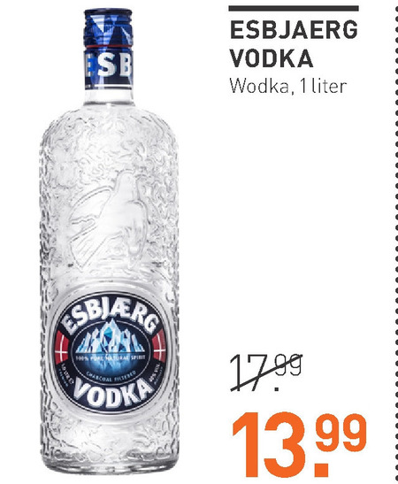 Esbjaerg   wodka folder aanbieding bij  Gall & Gall - details