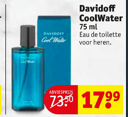 Davidoff   eau de toilette folder aanbieding bij  Kruidvat - details