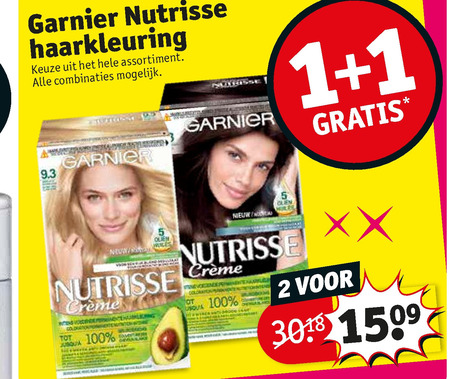 Garnier Nutrisse   haarkleuring folder aanbieding bij  Kruidvat - details