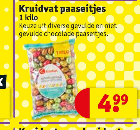 Kruidvat Huismerk   paaseitjes folder aanbieding bij  Kruidvat - details