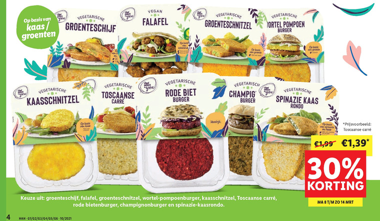 Chef Select and You   vegetarisch folder aanbieding bij  Lidl - details