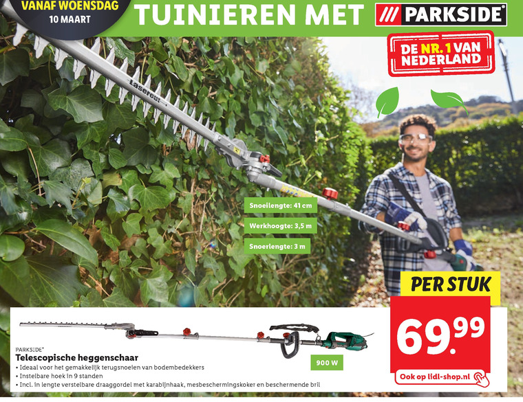 zien Overeenkomstig Het eens zijn met Parkside heggenschaar folder aanbieding bij Lidl - details