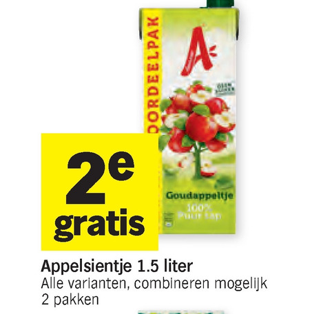 Appelsientje   fruitdrank folder aanbieding bij  Albert Heijn - details