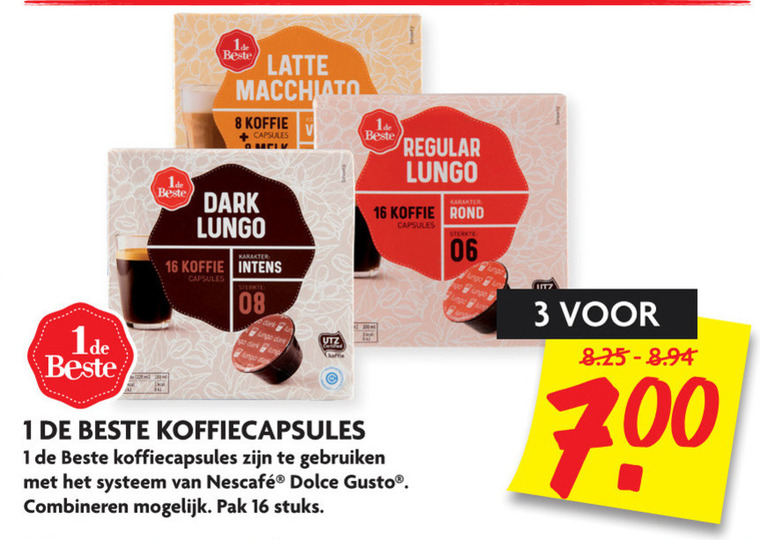 1 De Beste   dolce gusto capsules folder aanbieding bij  Dekamarkt - details