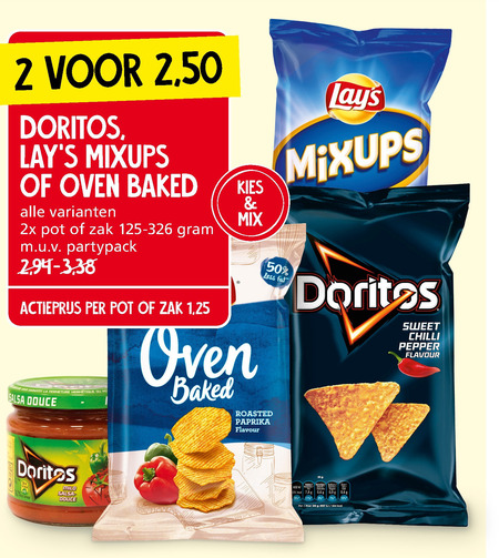 Doritos   chips, zoutje folder aanbieding bij  Jan Linders - details