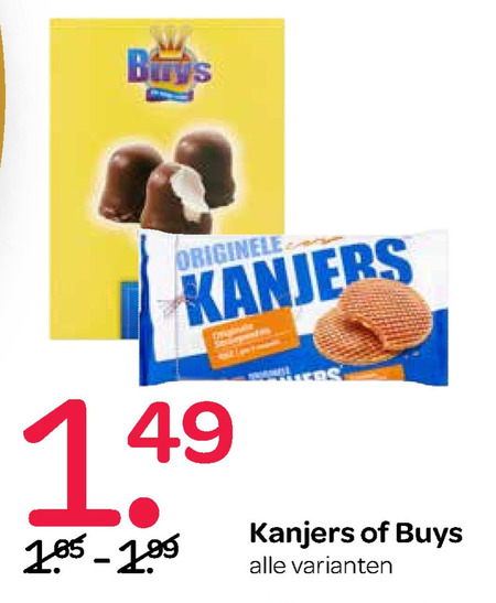 Buys   stroopwafels, koek folder aanbieding bij  Spar - details