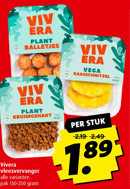 Vivera   vegetarisch folder aanbieding bij  Boni - details