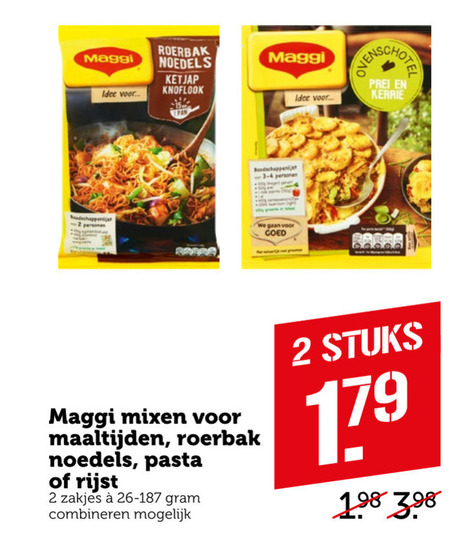 Maggi   maaltijdmix folder aanbieding bij  Coop - details