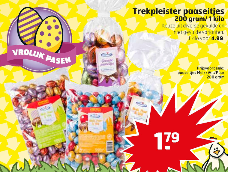 Trekpleister Huismerk   paaseitjes folder aanbieding bij  Trekpleister - details