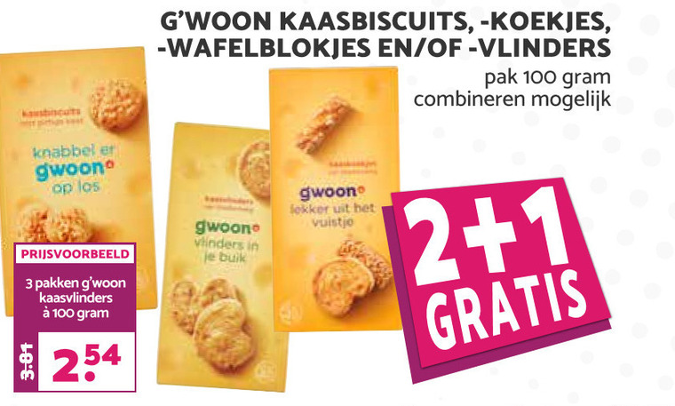 Gwoon   kaaszoutjes folder aanbieding bij  Boons Markt - details