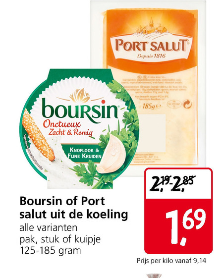 Boursin   roomkaas, buitenlandse kaas folder aanbieding bij  Jan Linders - details