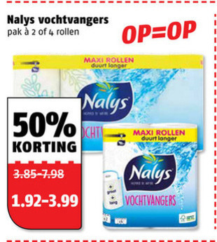 Nalys   keukenpapier folder aanbieding bij  Poiesz - details