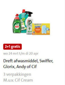 Andy   allesreiniger, afwasmiddel folder aanbieding bij  Jumbo - details