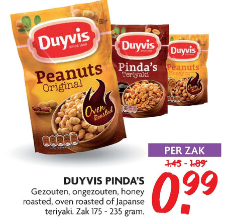 Duyvis   pindas folder aanbieding bij  Dekamarkt - details