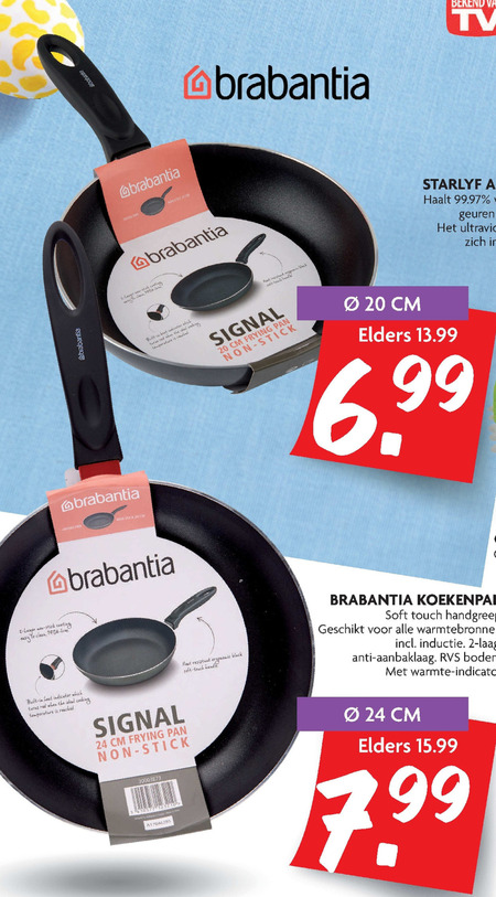 Brabantia   koekenpan folder aanbieding bij  Dekamarkt - details