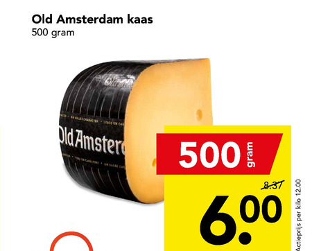 Old Amsterdam   kaas folder aanbieding bij  Deen - details