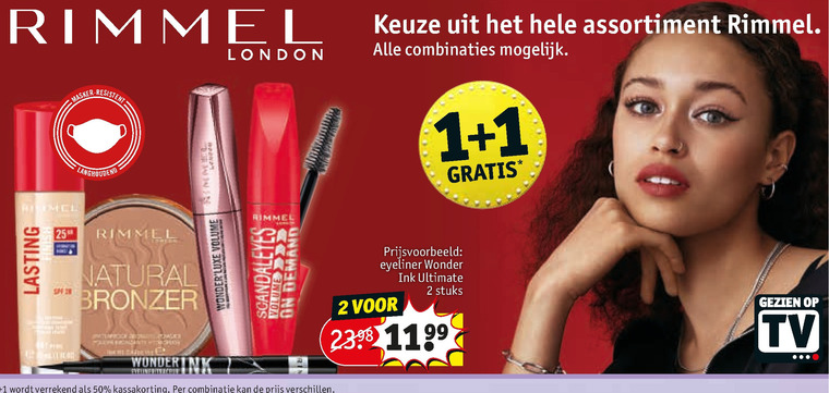 Rimmel   oogschaduw, nagellak folder aanbieding bij  Kruidvat - details