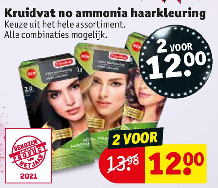 Kruidvat Huismerk   haarkleuring folder aanbieding bij  Kruidvat - details