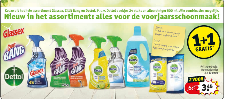 Dettol   allesreiniger folder aanbieding bij  Kruidvat - details