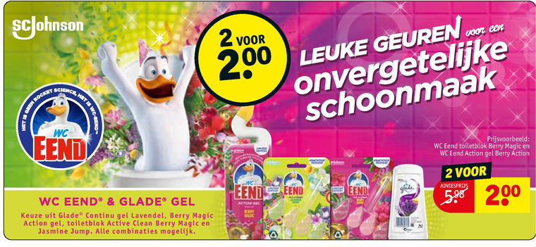 WC Eend   toiletblok folder aanbieding bij  Kruidvat - details