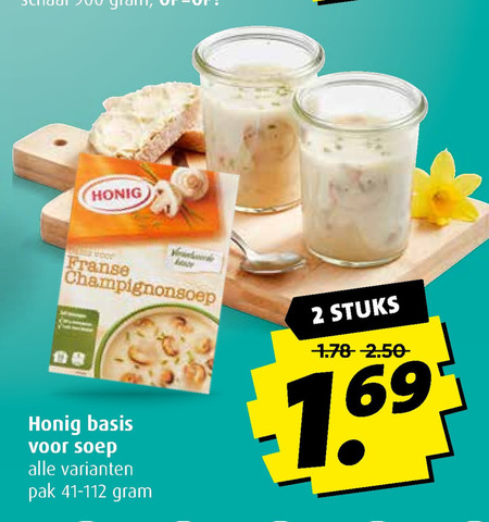 Honig   soep folder aanbieding bij  Boni - details