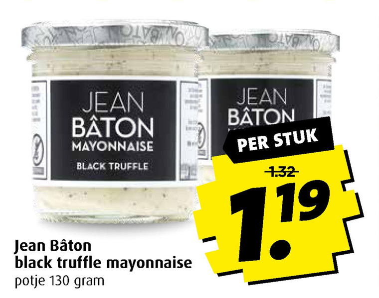 Jean Baton   mayonaise folder aanbieding bij  Boni - details