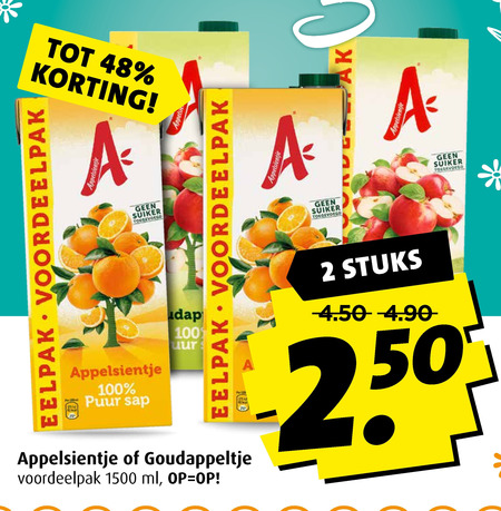 Appelsientje   fruitdrank folder aanbieding bij  Boni - details