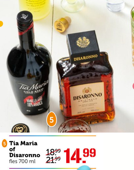 Disaronno   likeur, amaretto folder aanbieding bij  Coop - details