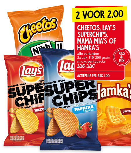 Cheetos   chips, zoutje folder aanbieding bij  Jan Linders - details