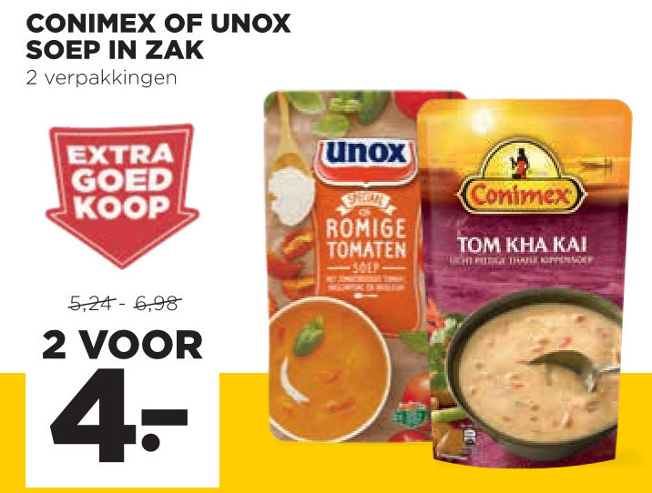 Conimex   soep folder aanbieding bij  Jumbo - details