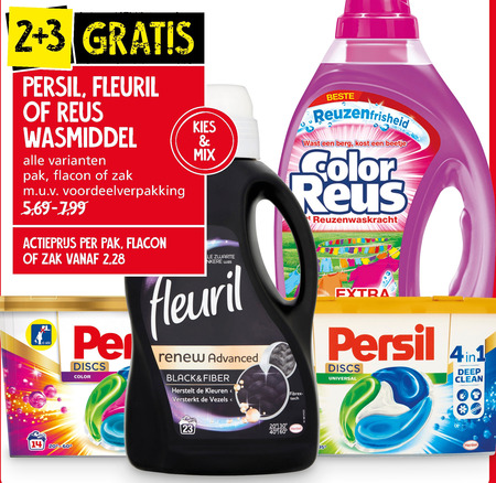 Persil   wasmiddel folder aanbieding bij  Jan Linders - details