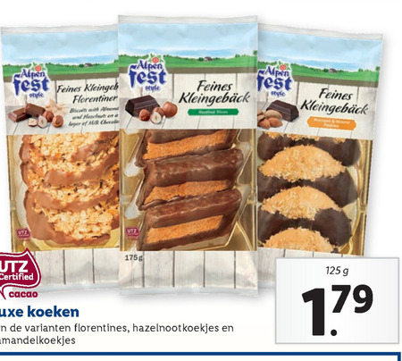 Alpenfest   koek folder aanbieding bij  Lidl - details