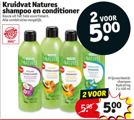 Kruidvat Huismerk   conditioner, shampoo folder aanbieding bij  Kruidvat - details