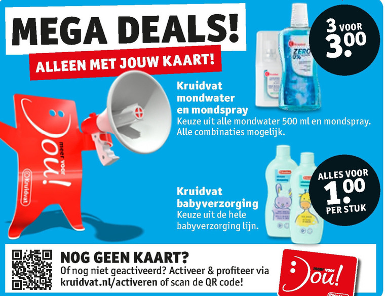 spaaraktie folder aanbieding bij Kruidvat details
